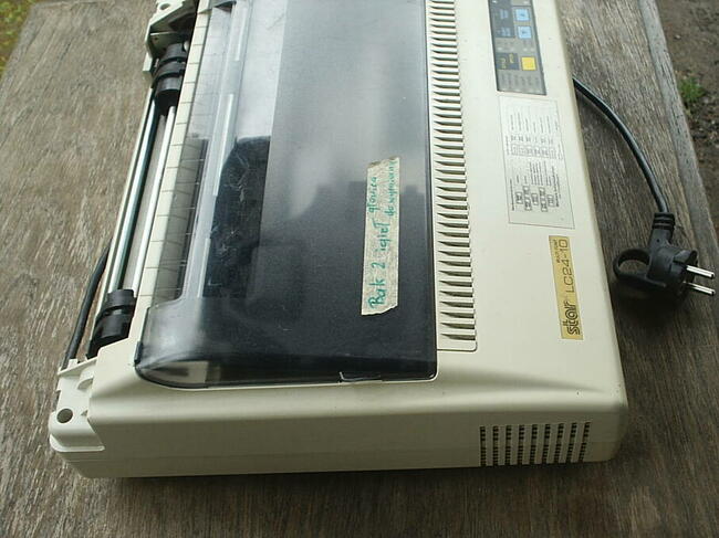 Drukarka igłowa Star LC24-10 - dla znawcy tematu.