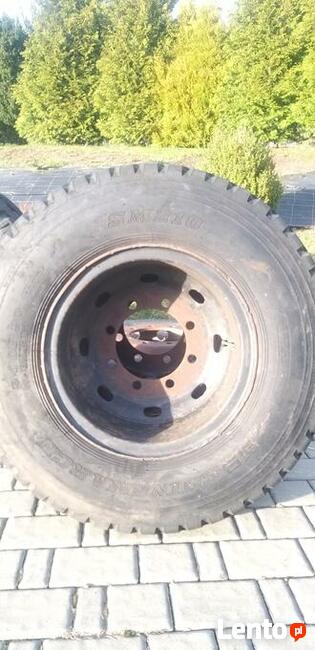 2 opony 9.00 R20 SM210 z felgą 20x8