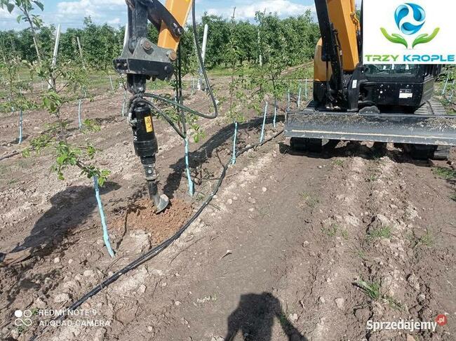 USŁUGI Minikoparka koparka 5ton wykopy wiertnica chwytak FUL