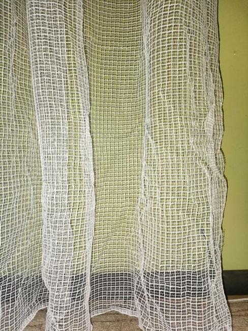 Firanka biała marszczona 245 x 170