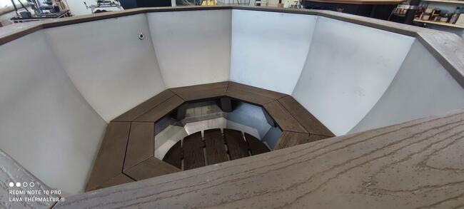 Wanna SPA LAVA One INOX Jacuzzi kocioł czan hottub balia