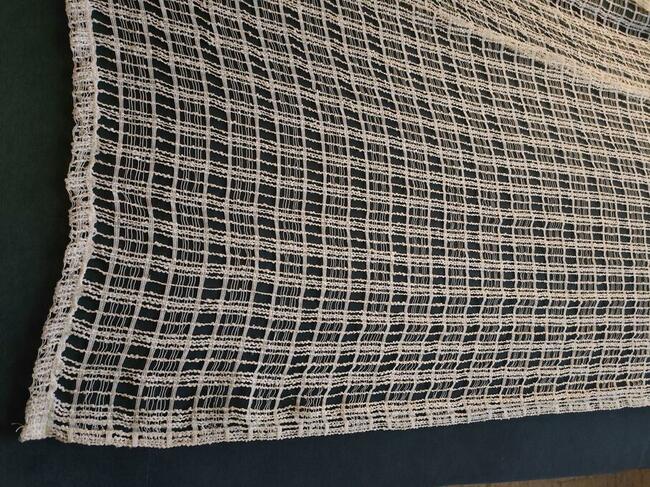 Firanka Kremowa (kość słoniowa)180 x 280-stan bardzo dobry !