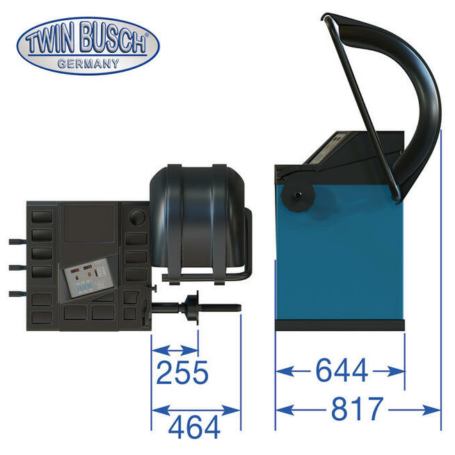 Wyważarka do kół TW F-00 Twin Busch Germany