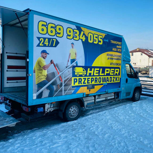HELPER przeprowadzki, taxi bagażowe Bydgoszcz