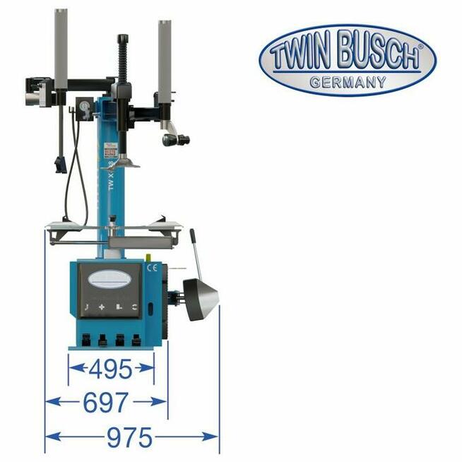 MONTAŻOWNICA do opon TW X-98 osobowe, dostawcze