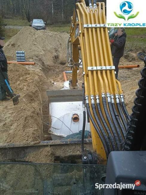 USŁUGI Minikoparka koparka 5ton wykopy wiertnica chwytak FUL