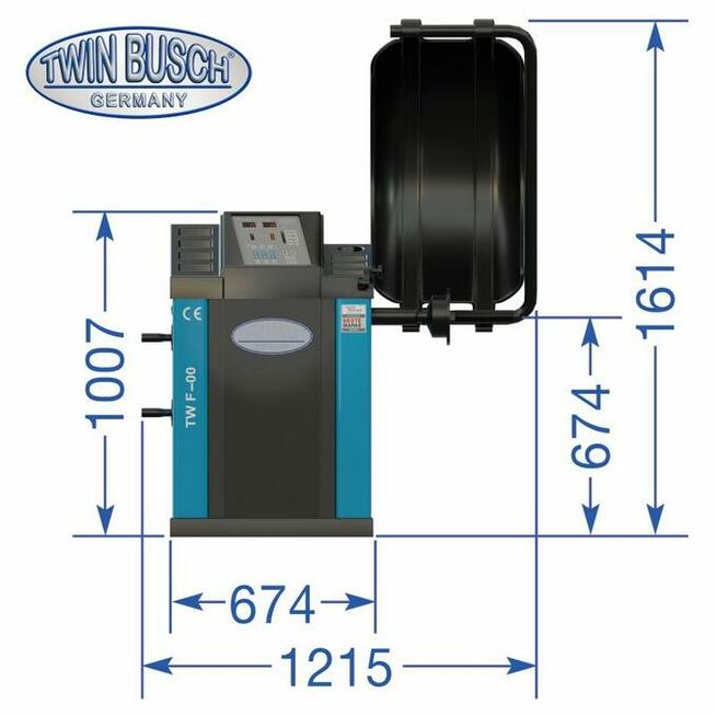 Wyważarka do kół TW F-00 Twin Busch Germany