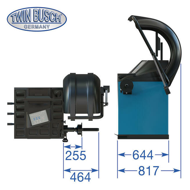 Wyważarka do kół TW F-95 automatyczna