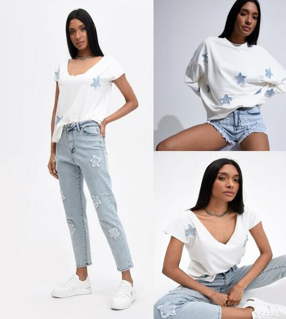 Bluzeczka z naszytymi gwiazdkami The Fancy HIT!