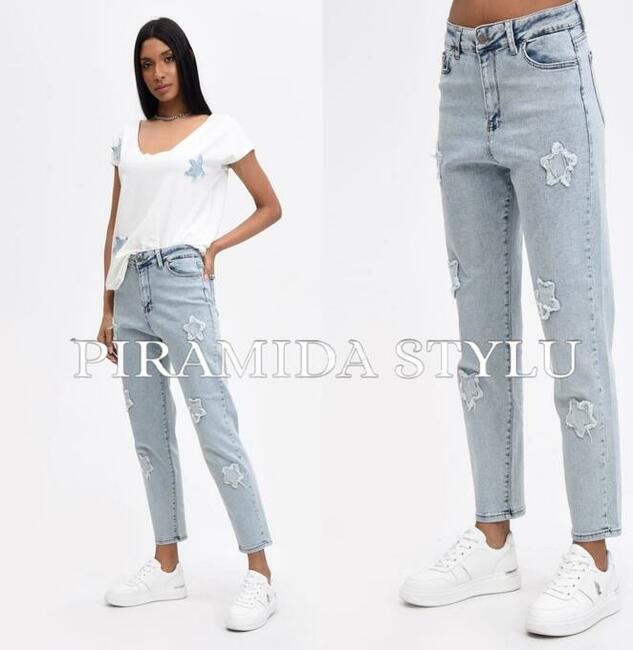 Bluza oversize naszywane gwiazdki The Fancy PROMOCJA!!!