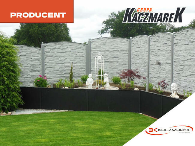 Nowoczesne Ogrodzenia Betonowe |Montaż|TRANSPORT|Producent