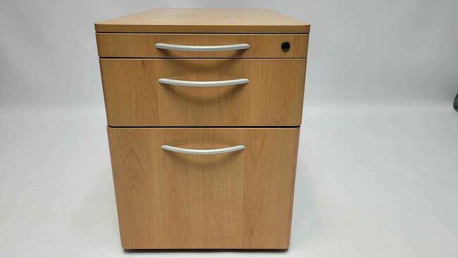 Kontener mobilny podbiurkowy Werndl buk - dostępne 20 sztuk