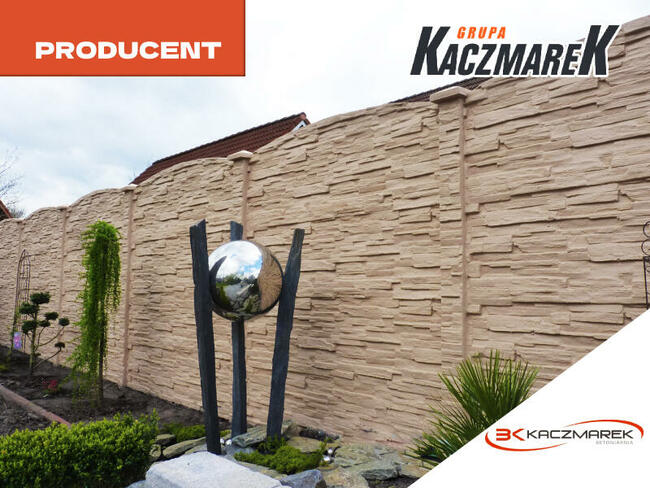 Nowoczesne Ogrodzenia Betonowe |Montaż|TRANSPORT|Producent