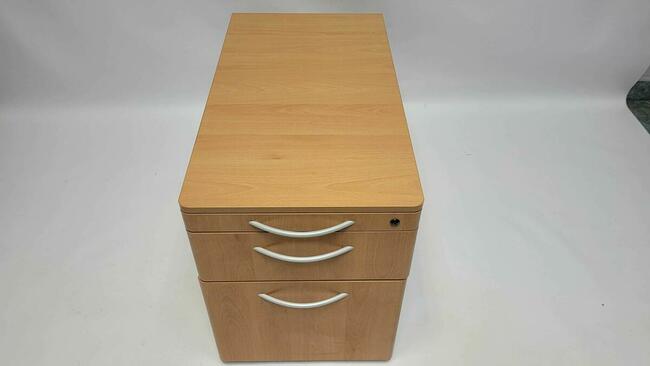 Kontener mobilny podbiurkowy Werndl buk - dostępne 20 sztuk