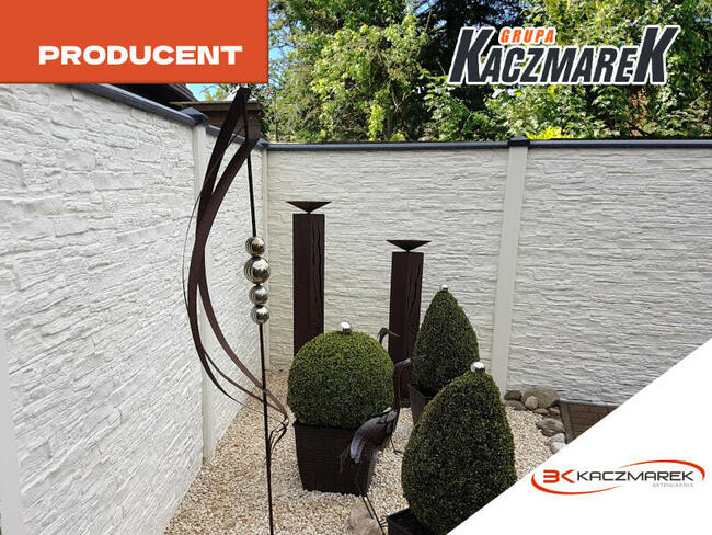 Nowoczesne Ogrodzenia Betonowe |Montaż|TRANSPORT|Producent