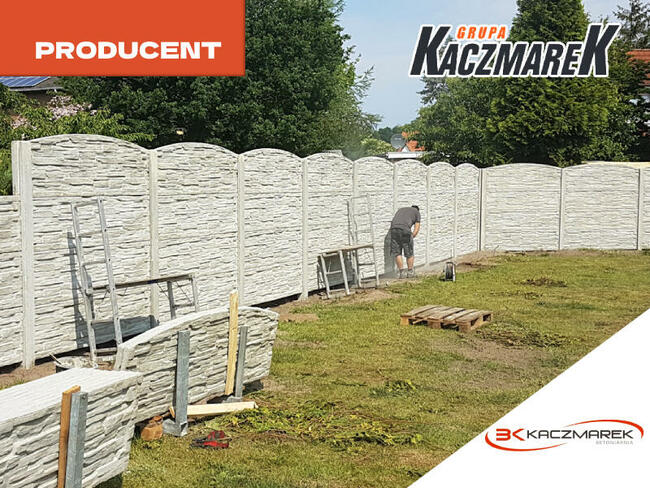 Nowoczesne Ogrodzenia Betonowe |Montaż|TRANSPORT|Producent