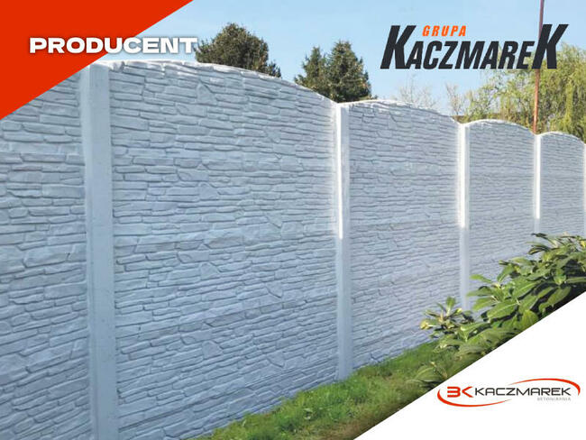 Nowoczesne Ogrodzenia Betonowe |Montaż|TRANSPORT|Producent
