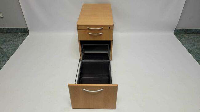 Kontener mobilny podbiurkowy Werndl buk - dostępne 20 sztuk