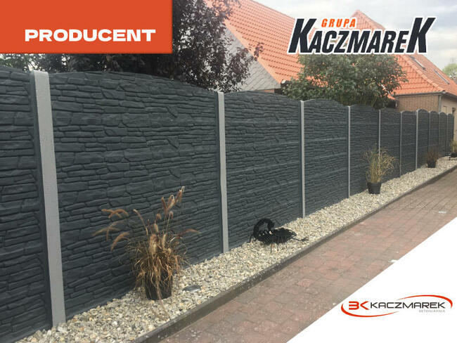 Nowoczesne Ogrodzenia Betonowe |Montaż|TRANSPORT|Producent