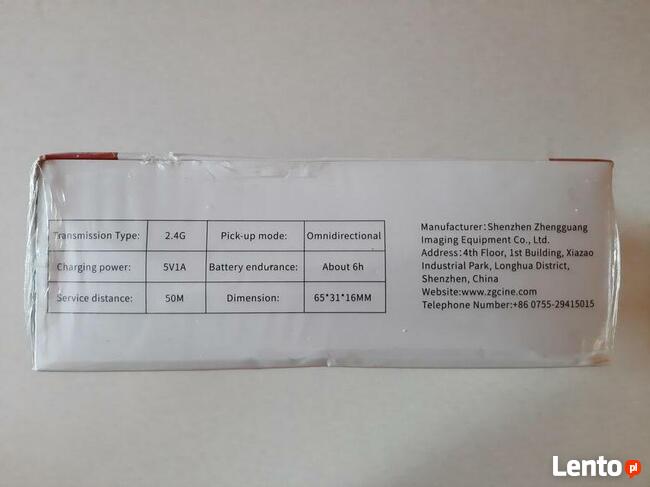 Zestaw mikrofonów bezprzewodowych Andoer Wireless Microphone