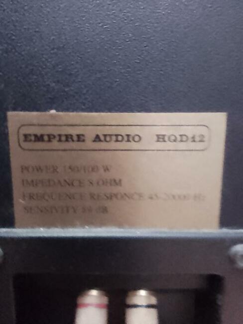 Kolumny EmpireAudio HQD12