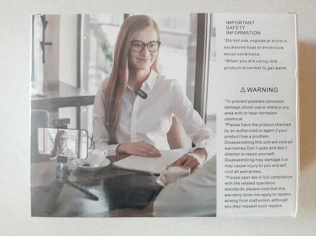 Zestaw mikrofonów bezprzewodowych Andoer Wireless Microphone