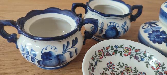 Trochę Starej porcelany Gżel, Włocławek, Cepelia