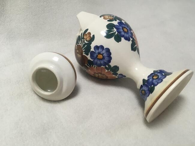 PRL Amfora Fajans Koło 673 - 4 z nazwiskiem