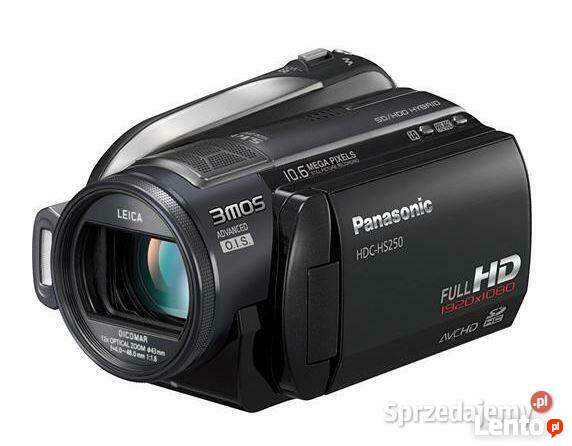 Kamera cyfrowa Panasonic HDC-HS250 120 GB Full HD