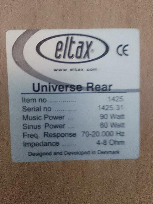 Zestaw kolumn 5.0 Eltax