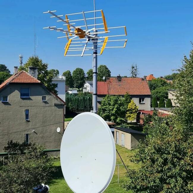 Montaż ustawienie anten Sat-Serwis Orzesze Dvb-t2 RTV Lte