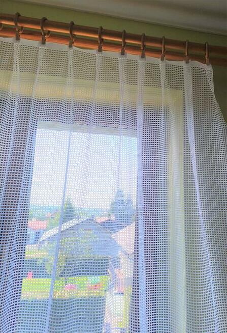 NOWA Firanka biała 250 cm x 210 cm