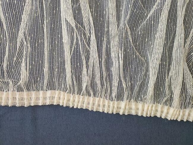 Firanka Kremowa (kość słoniowa)157 x 200-stan bardzo dobry !