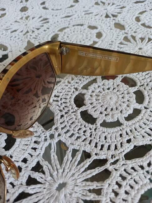Okulary Christian Lacroix vintage, nowe.