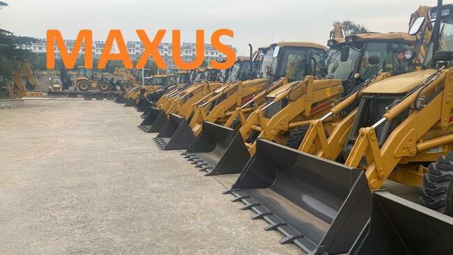 NOWA Koparko Ładowarka MAXUS 3cx 2026 rok 160 tys. zł