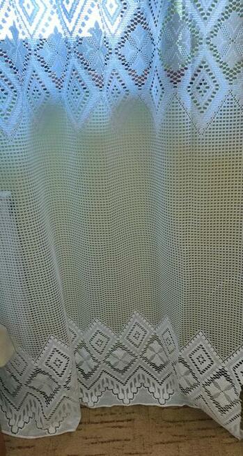 NOWA Firanka biała 250 cm x 210 cm