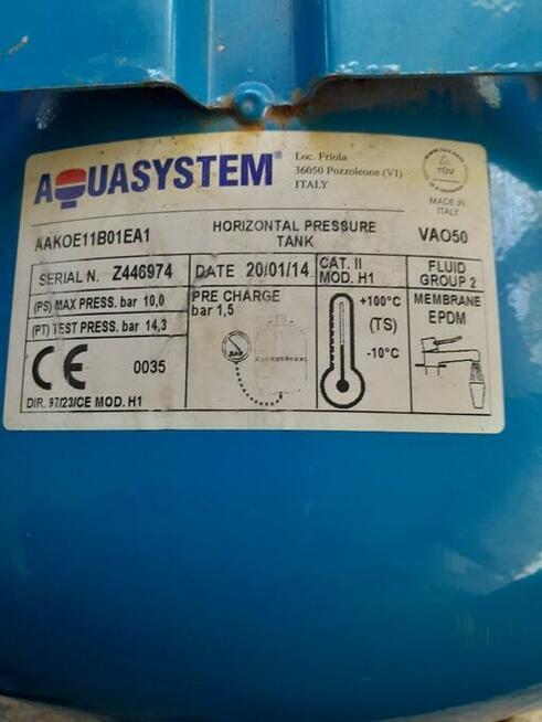 Zbiornik hydroforowy 50L