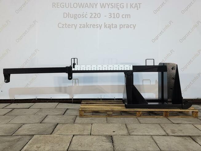 Regulowana przedłużka na widły do palet 2-3m - RPW3000