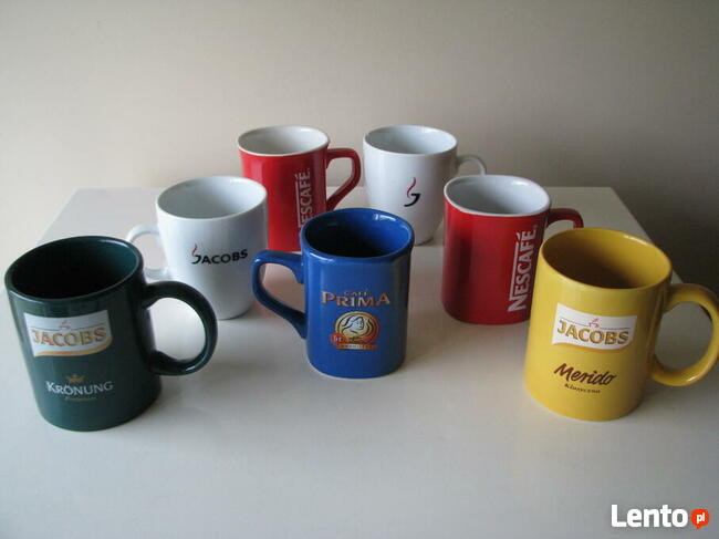 Kubki do kawy Jacobs, Nescaffe, Prima