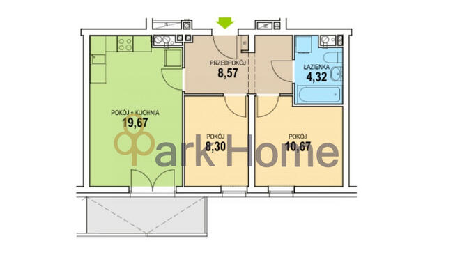 Mieszkanie Nowa Sól, Zielonogórska