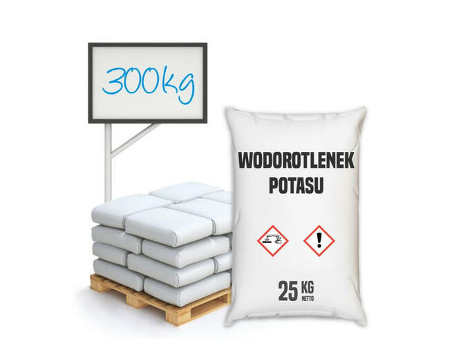 Wodorotlenek potasu, płatki