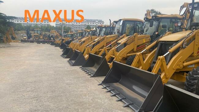 2026 rok NOWA Koparko Ładowarka MAXUS Cummins 4CX