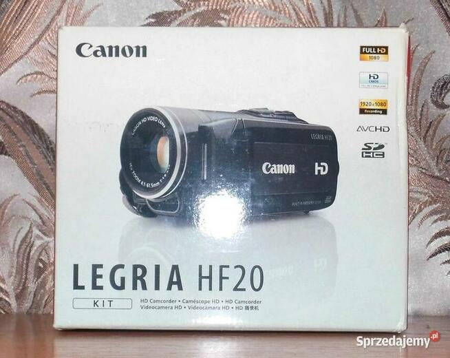 Kamera cyfrowa Canon Legria HF20 Full HD