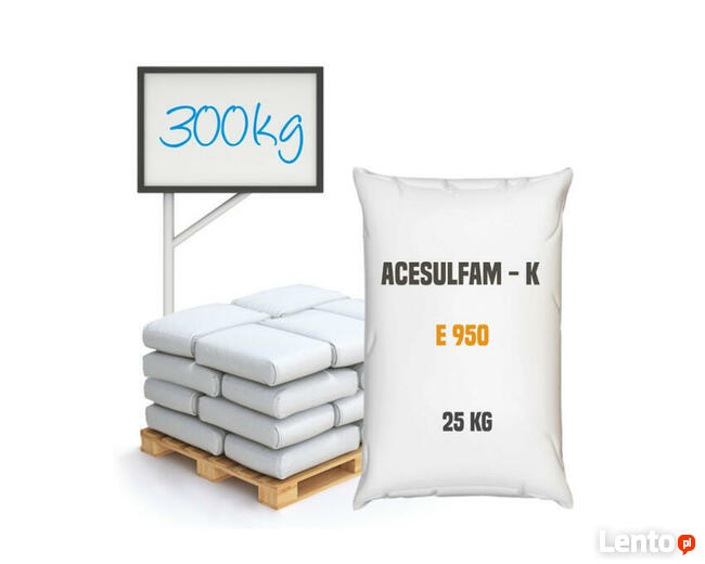 Acesulfam K, dodatek spożywczy E950