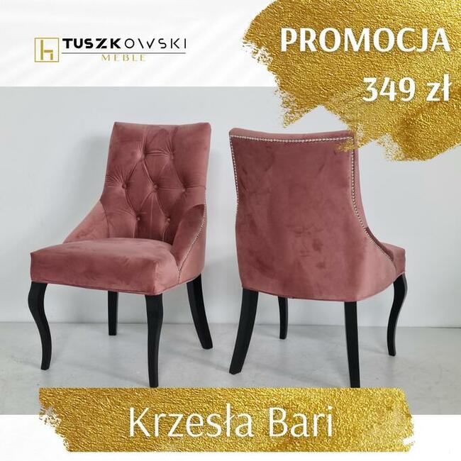 Krzesła tapicerowane prosto od producenta Pomorskie