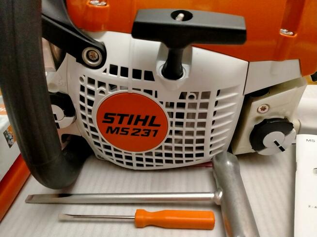 Piła spalinowa STIHL MS 231 2,7 KM Nowa zakupiona w Polsce