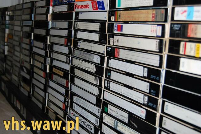 Przegrywanie kaset wideo, VHS mini DV i inne - cała Polska