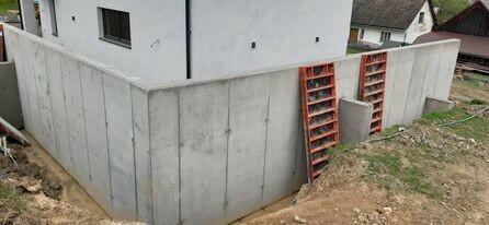 budowa domów stany surowe mury oporowe szalowanie zbrojenia