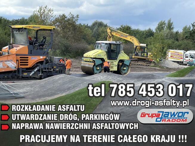 Asfaltowanie, budowa dróg, naprawa dróg