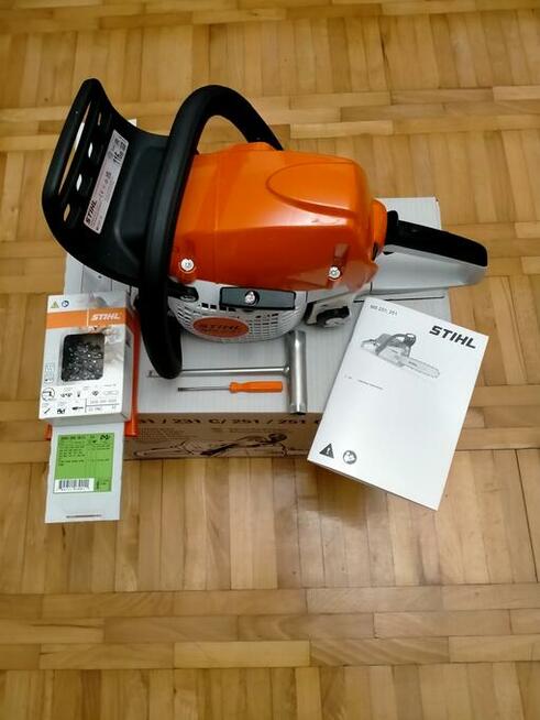 Piła spalinowa STIHL MS 231 2,7 KM Nowa zakupiona w Polsce